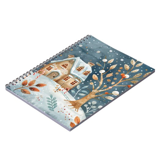 Kerstbriefboek Notitieboek (Linkerzijde)