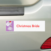 kerstbriefje bumpersticker (Op auto)