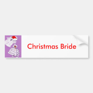 kerstbriefje bumpersticker