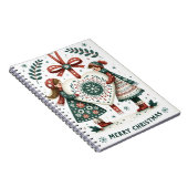 Kerstbriefje Notitieboek (Rechterzijde)