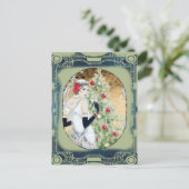  kerstBriefkaart 1920 voor flatpanels  Briefkaart (Staand voorkant)