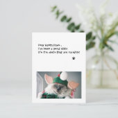 KerstBriefkaart - Beste kerstcadeautjes Briefkaart (Staand voorkant)