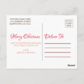 kerstBriefkaart Briefkaart (Achterkant)