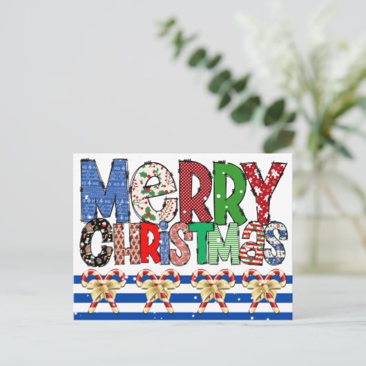 kerstBriefkaart Briefkaart (Staand voorkant)