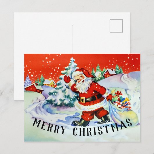 kerstBriefkaart Briefkaart (Voorkant / Achterkant)