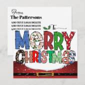 kerstBriefkaart Briefkaart (Voorkant / Achterkant)