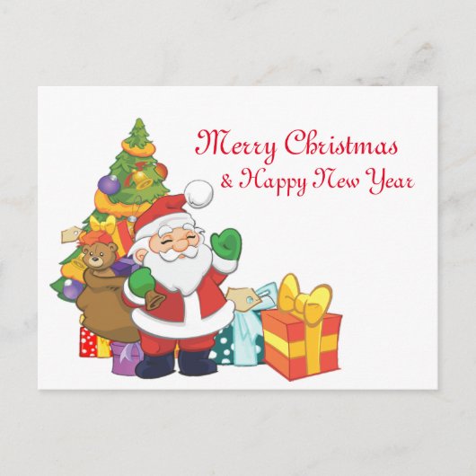 kerstBriefkaart Briefkaart (Voorkant)