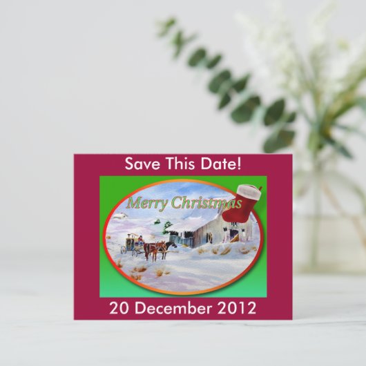 kerstBriefkaart Briefkaart (Staand voorkant)