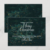 kerstBriefkaart Briefkaart (Voorkant / Achterkant)