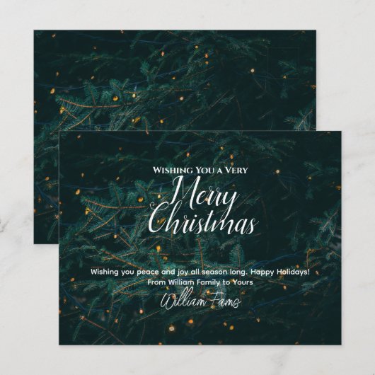 kerstBriefkaart Briefkaart (Voorkant / Achterkant)