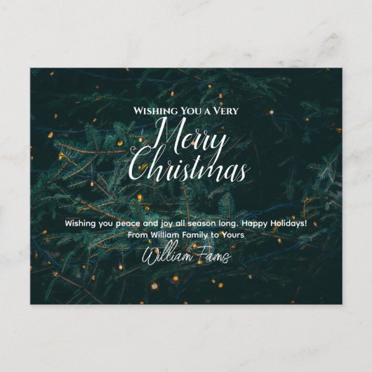 kerstBriefkaart Briefkaart (Voorkant)