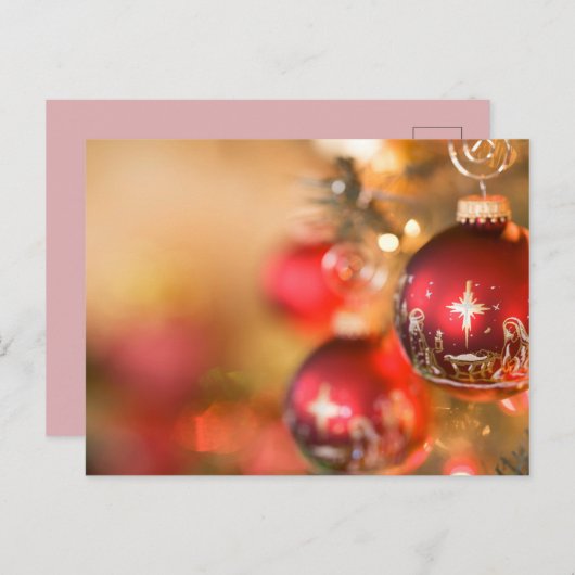 kerstBriefkaart Briefkaart (Voorkant / Achterkant)