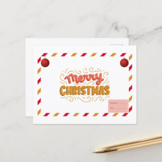 kerstbriefkaart briefkaart