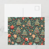 kerstbriefkaart briefkaart (Voorkant / Achterkant)