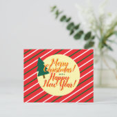 kerstBriefkaart Briefkaart (Staand voorkant)