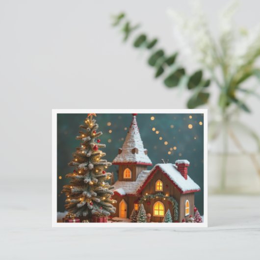 kerstBriefkaart Briefkaart (Staand voorkant)