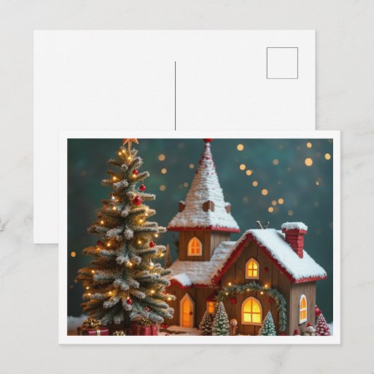 kerstBriefkaart Briefkaart (Voorkant / Achterkant)