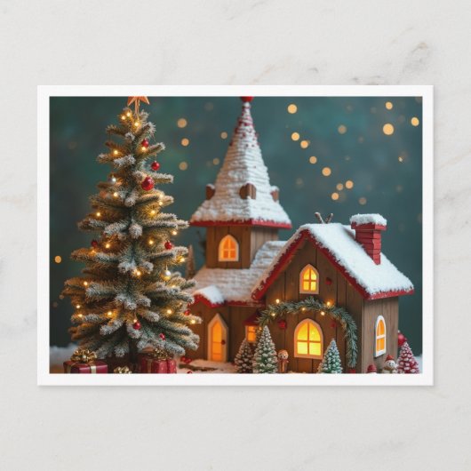 kerstBriefkaart Briefkaart (Voorkant)