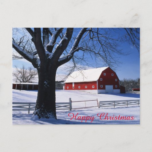 kerstBriefkaart Briefkaart (Voorkant)