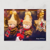 kerstbriefkaart briefkaart (Voorkant)