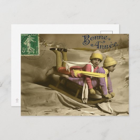  kerstBriefkaart Briefkaart (Voorkant / Achterkant)