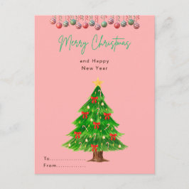 kerstbriefkaart briefkaart