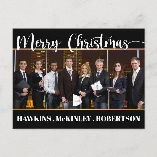 kerstbriefkaart briefkaart (Voorkant)