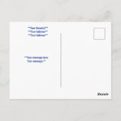 kerstBriefkaart Briefkaart (Achterkant)