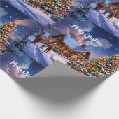 kerstbriefkaart cadeaupapier (Hoek)