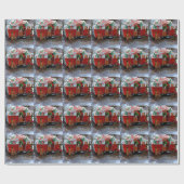 kerstBriefkaart Cadeaupapier (Vlak)