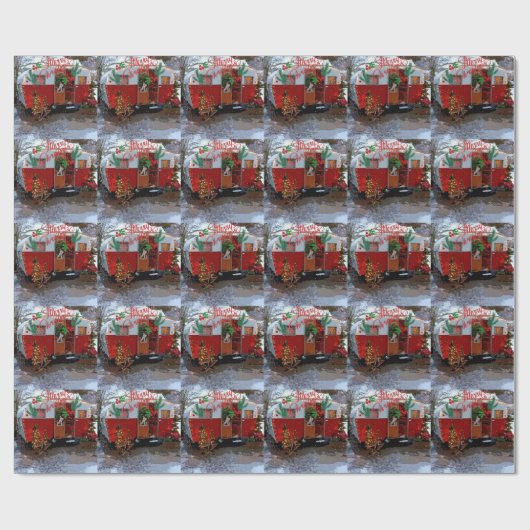  kerstBriefkaart Cadeaupapier (Vlak)