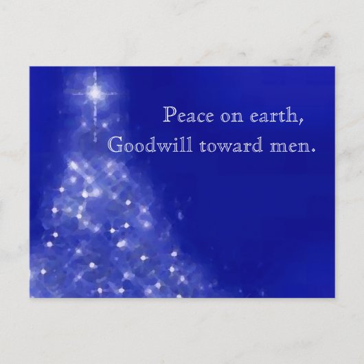 kerstBriefkaart Feestdagenkaart (Voorkant)