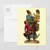 kerstBriefkaart Feestdagenkaart (Voorkant / Achterkant)