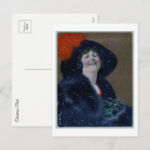 kerstBriefkaart Feestdagenkaart (Voorkant / Achterkant)