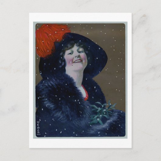 kerstBriefkaart Feestdagenkaart (Voorkant)