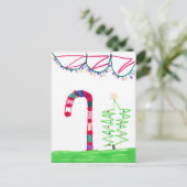 kerstBriefkaart Feestdagenkaart (Staand voorkant)