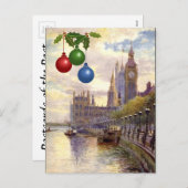 kerstBriefkaart Feestdagenkaart (Voorkant / Achterkant)