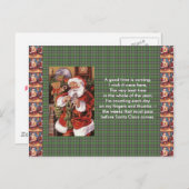 kerstBriefkaart Feestdagenkaart (Voorkant / Achterkant)