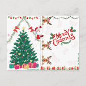 kerstBriefkaart Feestdagenkaart (Voorkant)