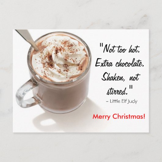 kerstBriefkaart Feestdagenkaart (Voorkant)