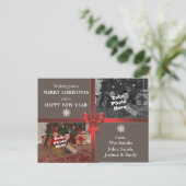 kerstBriefkaart Feestdagenkaart (Staand voorkant)