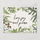 kerstBriefkaart Feestdagenkaart (Voorkant)