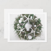 kerstBriefkaart Feestdagenkaart (Voorkant / Achterkant)