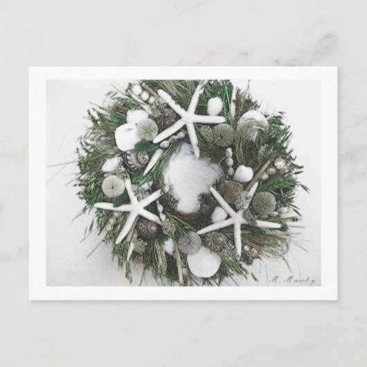 kerstBriefkaart Feestdagenkaart (Voorkant)