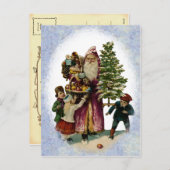  kerstBriefkaart Feestdagenkaart (Voorkant / Achterkant)