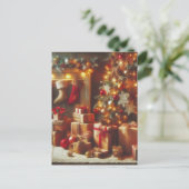 kerstBriefkaart Feestdagenkaart (Staand voorkant)