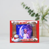kerstBriefkaart Feestdagenkaart (Staand voorkant)