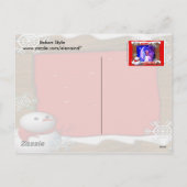 kerstBriefkaart Feestdagenkaart (Achterkant)