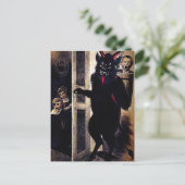  kerstBriefkaart Krampus Briefkaart (Staand voorkant)