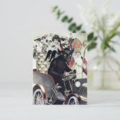  kerstBriefkaart Krampus Briefkaart (Staand voorkant)